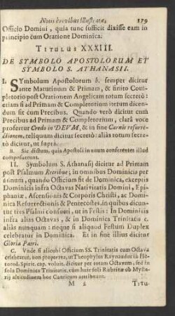 Titulus XXXIII.