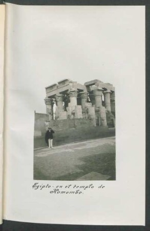 Egipto - en el templo de Homombo. - [Fotografía]