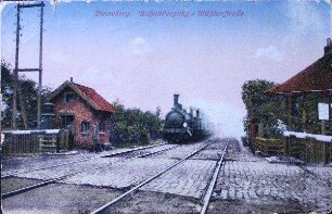 Pinneberg, Bahnübergang Mühlenstraße