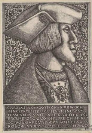 Bildnis Karl V., römisch-deutscher Kaiser