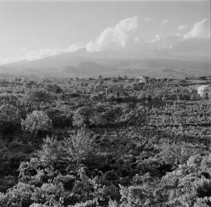 Sizilien, Blick zum Ätna