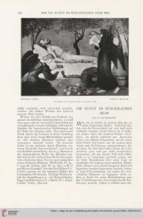 5: Die Kunst im bürgerlichen Heim