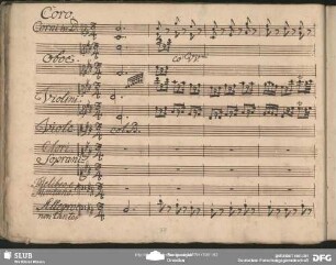 Coro: "Bella Dea che in Ciel risplendi"