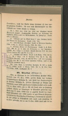 32. Alardus (Nikolaus 1).