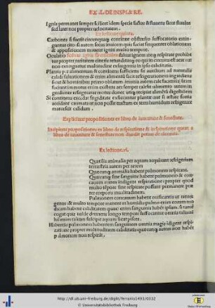 Liber XIII. Ex libro de respiratione et inspiratione.