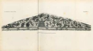 Planche XII. a Pignon de la cinquième pierre des chambres antérieures