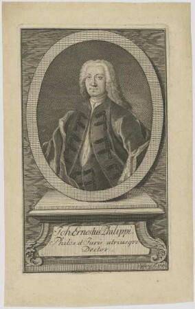 Bildnis des Joh. Ernestus Philippi