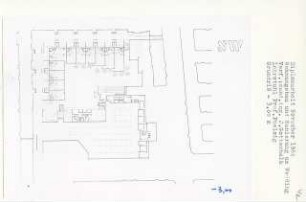 Wohnungsbau und Sanierung, Berlin-Wedding (Diplomarbeit bei Peter Poelzig): Grundriss - 3.00