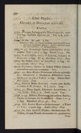 200-223, Libri Physici, Chemici et Historicae naturalis - Res Medica