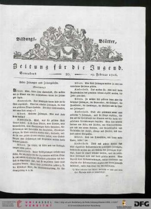 Heft 20 (15. Feburar 1806)