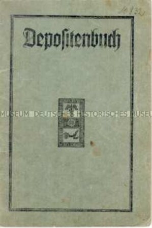 Sparbuch des Bankvereins Wittenberge