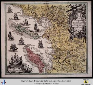 Les environs de Rochelle et Rochefort avec les isles d'Oleron et de Ré.