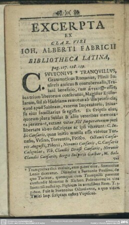 Excerpta