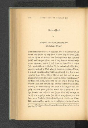 Rechenschaft