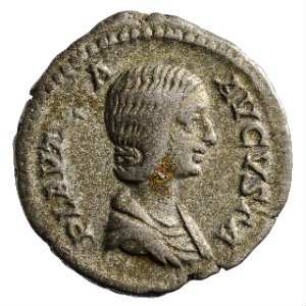 Münze, Denar, 202 - 205 n. Chr.