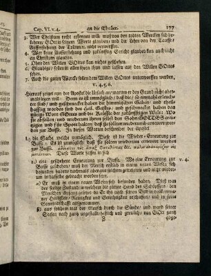 177-185, V. 4 - 6; Lehren und Gebrauch