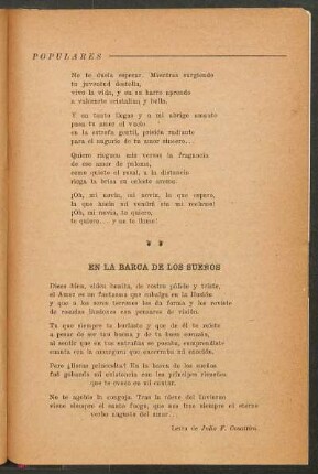 En la barca de los sueños