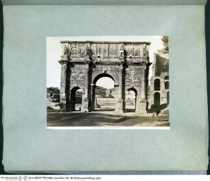 I Rome architectureKonstatinsbogen - Rotes Album I (Architektur antik und modern)