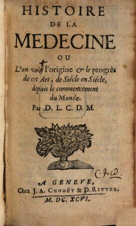 Histoire de la Medecine