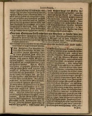 De [23.] Historie