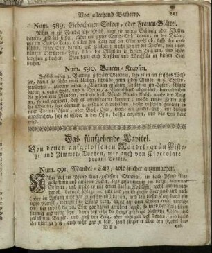 Das fünfzehende Capitel