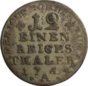 Münze, 1/12 Taler, 1764