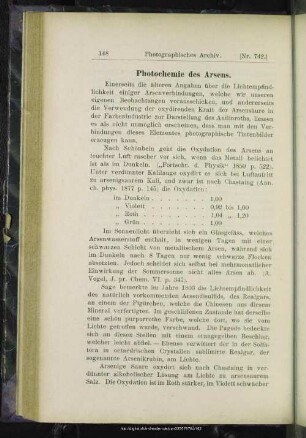 Photochemie des Arsens
