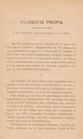 Filosofía propia