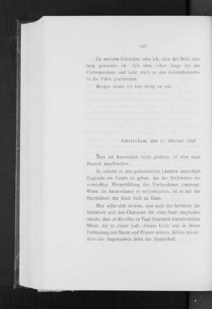Amsterdam, den 27. October 1898