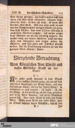 Vierzehende Betrachtung.