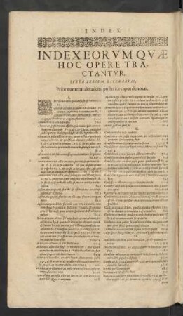 Index Eorvm Qvae Hoc Opere Tractantvr.