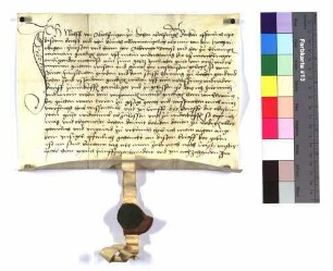 Wolf von Alfingen zu Hohenalfingen verpflichtet sich, dem Propst Albrecht II. von Ellwangen eine mit dessen Bewilligung veräußerte, vom Stift Ellwangen lehenbare Gült zu Westhausen wieder einzulösen.