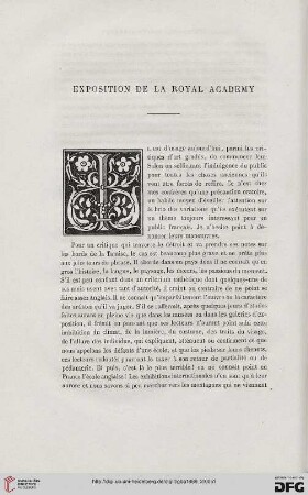 2. Pér. 2.1869: Exposition de la Royal Academy, [2]