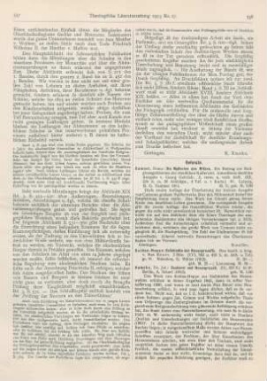 538-539 [Rezension] Dumcke, Jul., Zauberei und Hexenprozeß