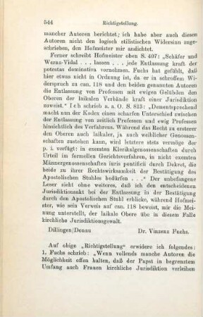 544-545 Erwiderung