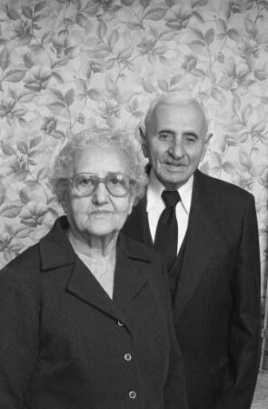 Diamanthochzeit der Eheleute Katharina und Peter Lutz