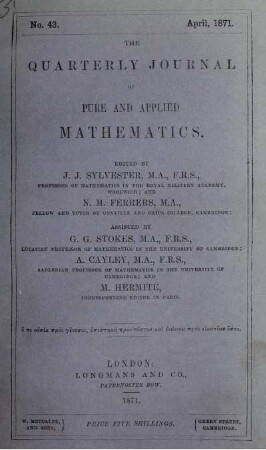 No. 43. April, 1871.