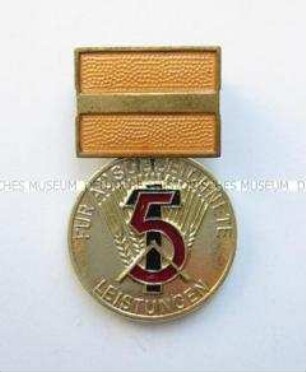 Medaille für ausgezeichnete Leistungen