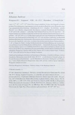 D 18. Johannes Andreae