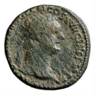 Münze, Dupondius, bis 18 September 96 n. Chr.