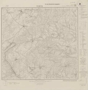 5506 (alte Nr.: 3210) Aremberg, Meßtischblatt (4cm - Karte)