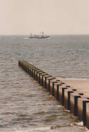 Betonbuhne auf Borkum