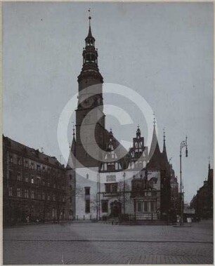 Rathaus Breslau von W