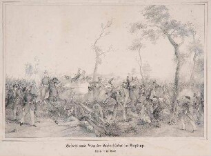 Gefecht und Sieg der Freischärler bei Hoptrup (8.6.1848)