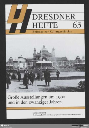 Große Ausstellungen um 1900 und in den zwanziger Jahren