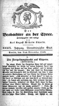 44. Stueck, 2. November 1840