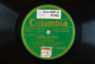 Madama Butterfly : No. 27; Tu Suzuky... / (Puccini)