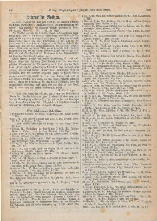 621-624 Literarische Notizen