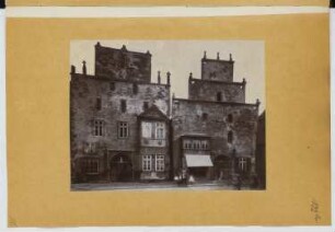 Bürgerhaus, Stadthagen: Ansicht (aus: Skizzen- und Fotoalbum 22)