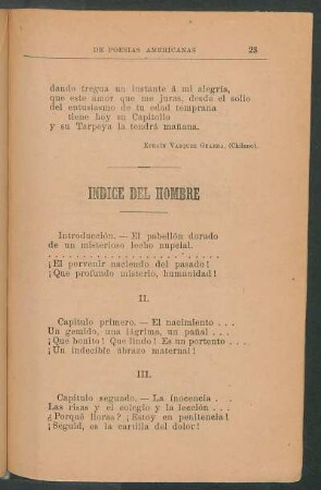 Índice del hombre
